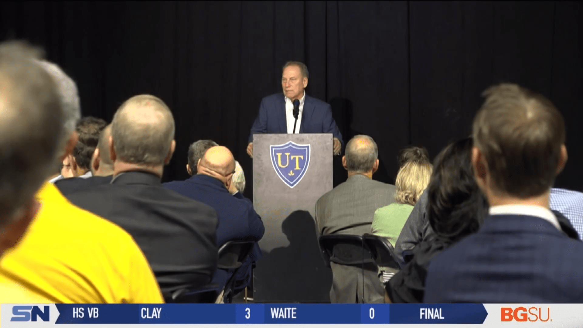 Tom Izzo Speaks at Annual Rocket Roundball Social | BCSN