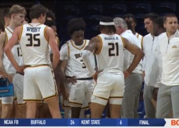 Rocket Launch–Toledo Men’s Hoops Team Wins Exhibition Opener vs Ferris St.
