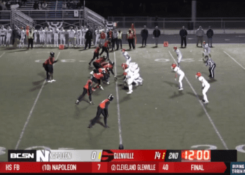 Napoleon Falls to Defending State Champion Glenville