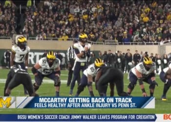 J.J. McCarthy Ready to get Back on Track Against Ohio State