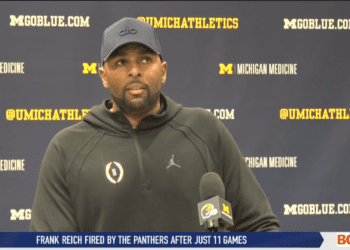 Michigan’s Jim Harbaugh Delivers High Praises to Sherrone Moore