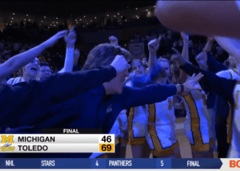 Toledo Takes Down Michigan in Front of Sell-Out Crowd