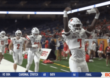 Falcons Excited for Returning Football Athletes