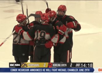 Bowling Green Hockey Erases Early Deficit to Defeat Perrysburg