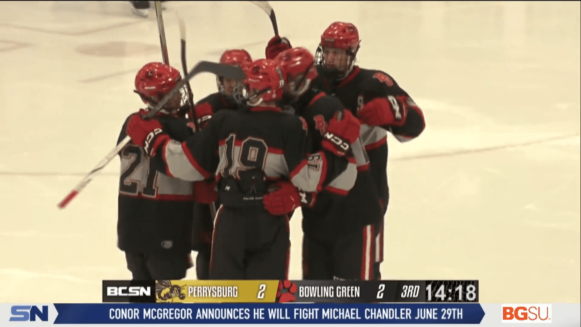 Bowling Green Hockey Erases Early Deficit to Defeat Perrysburg BCSN