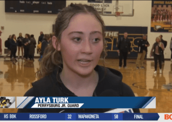 Perrysburg Leads Wire-to-Wire at Notre Dame