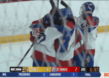 Rivalry Continues on the Ice as St. Francis defeats St. John’s