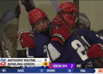 BG Hockey Scores Four Goals in the 2nd as Bobcats Skate Past Anthony Wayne
