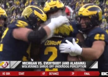 Michigan Shrugs off Underdog Perception
