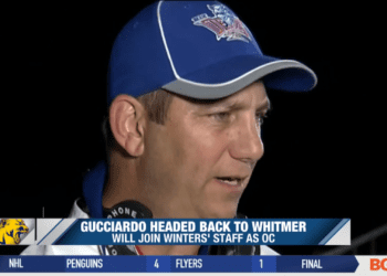 Pat Gucciardo Joins Whitmer Football Staff as an Assistant Coach