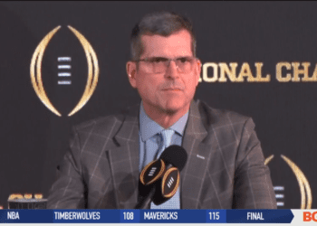 Harbaughs Reuniting in Houston, Michigan Well-Rested Ahead of National Championship