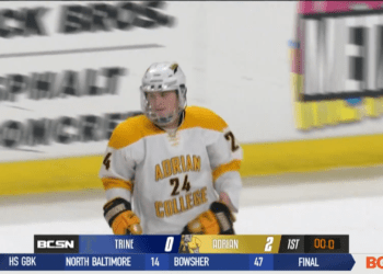 Adrian Women’s Hockey Dominates Trine