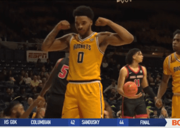 Rockets Remain Perfect in MAC Play with Win over Ball State