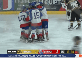 Colin Porvaznik Hat Trick Powers St. Francis Past Perrysburg