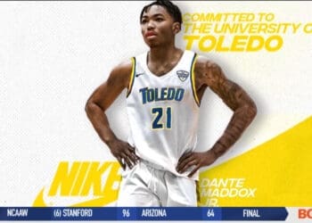 Dante Maddox Jr. Happy at Toledo as Top Three-Point Threat