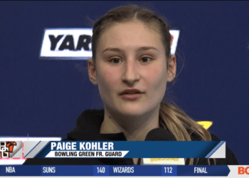 Paige Kohler Emerges as Young Leader for Bowling Green