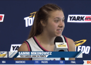 Sammi Mikonowicz Shines In Win Over Ball State