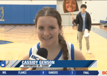 Genson Nails Season-High Five Three-Pointers in Northwood Win over North Baltimore
