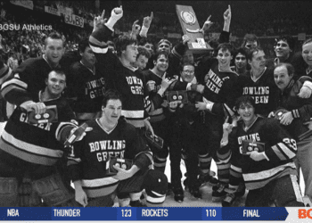 Bowling Green Embraces Members and Memories of 1984 Hockey National Championship