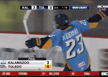 Conlan Keenan Score Late to Lift Walleye Over K-Wings