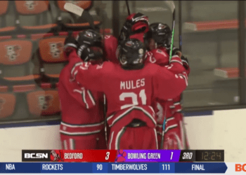 Bedford Hockey Hands Bowling Green Second-Straight Loss