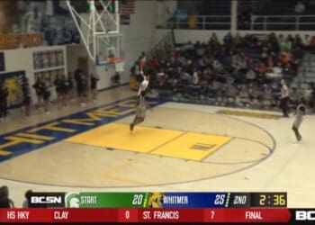 West Drops 32 as Whitmer Rolls Start