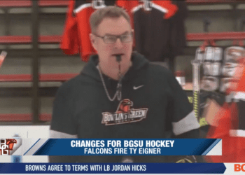 Bowling Green Fires Hockey Coach Ty Eigner