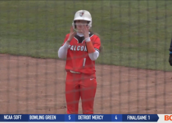 Bowling Green Sweeps Double Header over Detroit Mercy