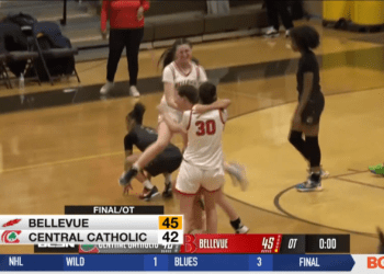 Bellevue Completes Comeback over Central Catholic