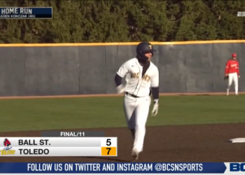 Konczak Drives in Five, Hits Walk-off Winner for Toledo Against Ball State