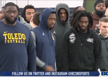 Quinyon Mitchell Draws Attention, Cheers Teammates at Toledo Pro Day