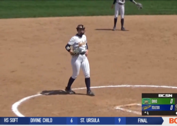 Toledo Softball Splits OU Doubleheader Behind Yackee’s Strong Starts