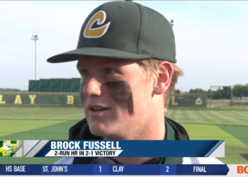 Fussell Lifts Clay over St. John’s