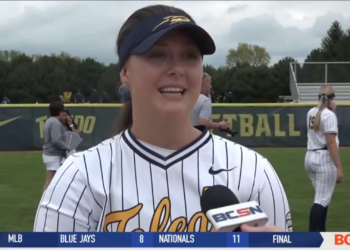 Toledo Softball Sweeps Buffalo