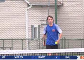 Local Tennis Talent Showcased in District Tournament
