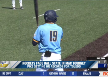 Garret Pike Finds Feel at the Plate for the Rockets