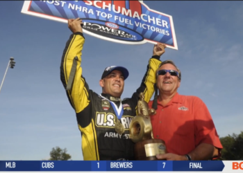NHRA Hall of Famer Tony Schumacher Follows in Father’s Racing Tracks