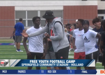 For the Third Straight Year, Tycen Anderson and Bryant Koback Team up for Free Youth Football Camp