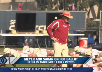 Meyer and Saban on College Football Hall of Fame Ballot