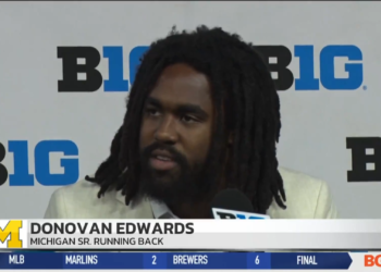 All Eyes on Edwards in the Michigan Backfield