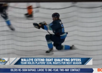 Walleye Extend Eight Qualifying Offers to Secure ECHL Rights