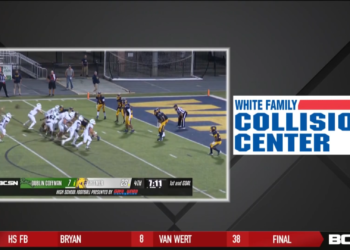 Collision of the Game: Whitmer’s Tylin Davis Stuffs a Shamrock