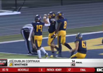 Whitmer Clobbers Dublin Coffman