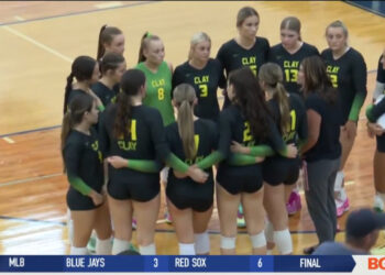 Clay Beats Springfield in Straight Sets