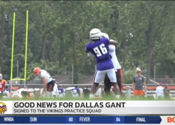 Dallas Gant Signed to the Vikings Practice Squad