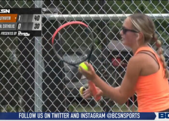 Southview’s Brooke Stechschulte Wins in Girl’s Tennis Opener