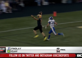 Clay Offense Pulls Away from Findlay