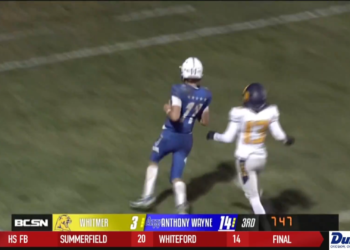 Anthony Wayne Runs Over Whitmer
