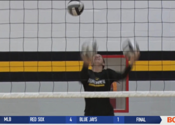 Brad Woznicki and Jordan Schwiebert Go Above the Net