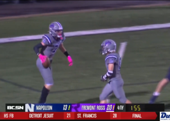 Fremont Ross Holds Off Napoleon